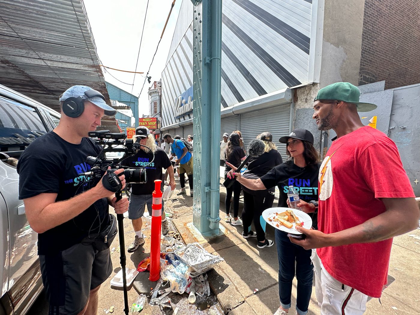 Filming Run The Streets in Philadelphia